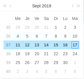 Semaine cinéma picker